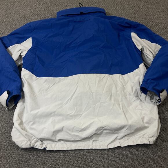 Vintage Tommy Hilfiger Jacket Mens Size XXL Hoodie Blue Windbreaker Snow Ski Y2K - Picture 8 of 14